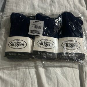 Louisville Slugger Kids' Navy Baseball Socks